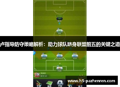 卢指导防守策略解析:助力球队跻身联盟前五的关键之道 卢指导防守策略解析:助力球队跻身联盟前五的关键之道